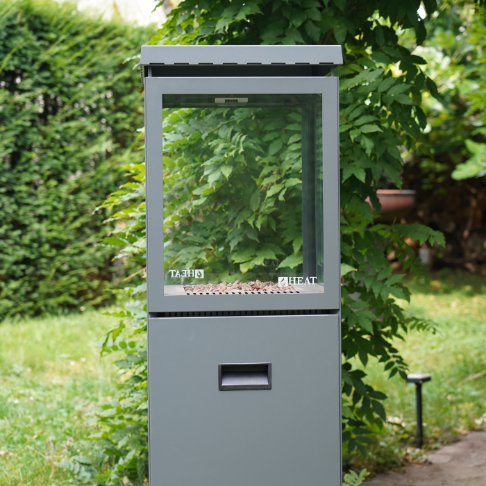 HEAT Outdoor Living Utevarme Terrashaard Antraciet