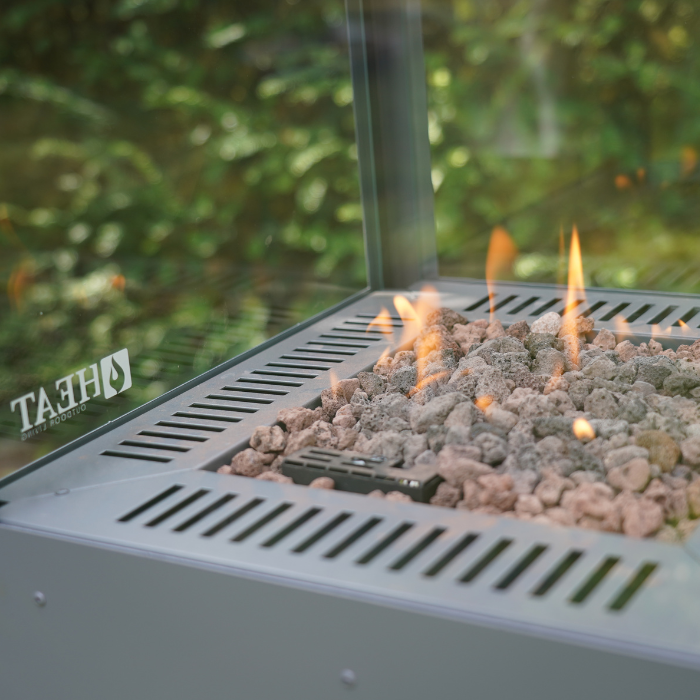 HEAT Outdoor Living Utevarme Terrashaard Antraciet