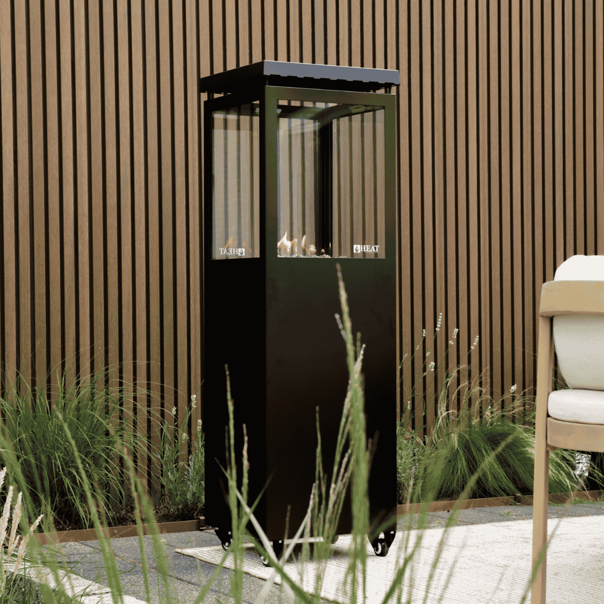 HEAT Outdoor Living Utevarme Terrashaard Zwart