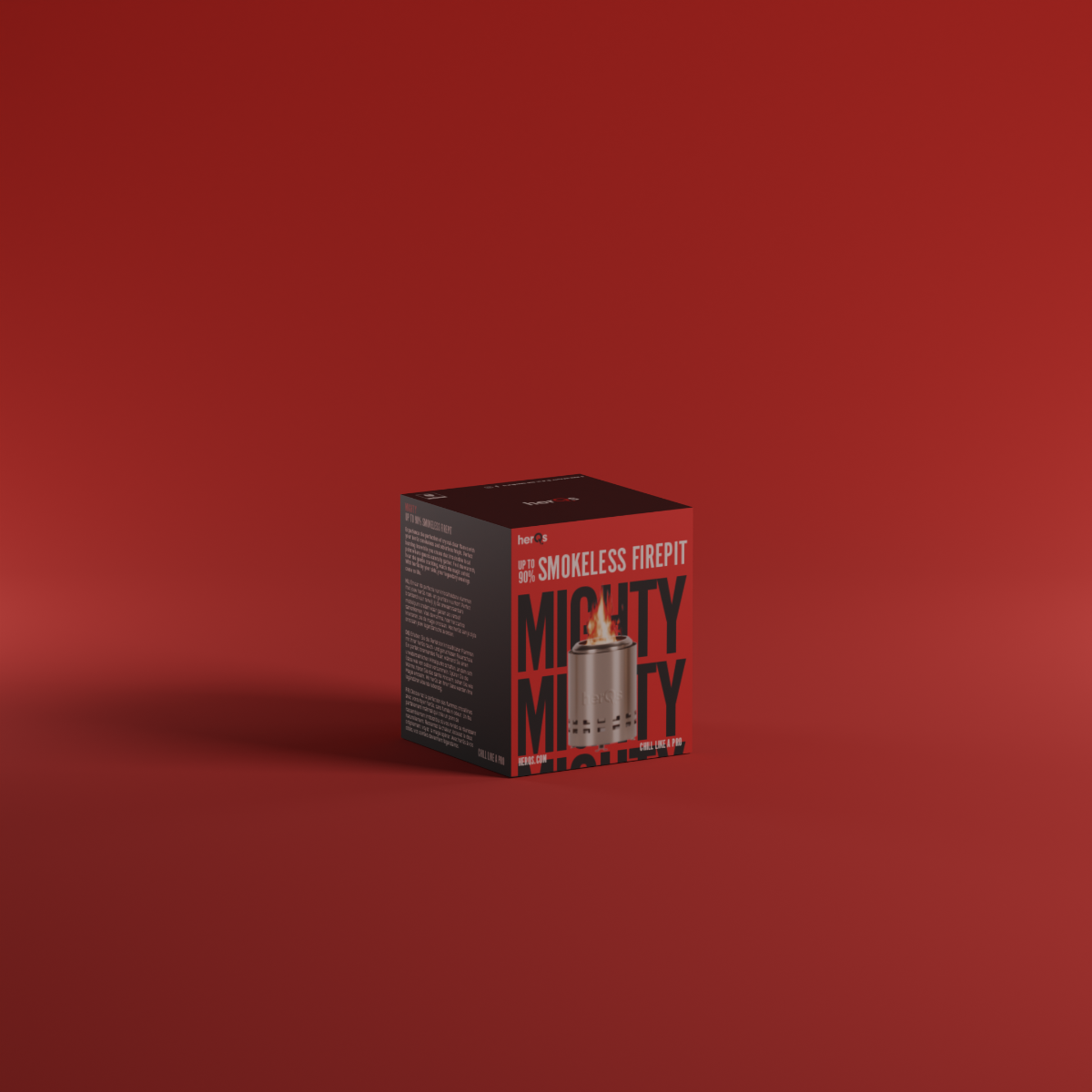herQs Rookvrije Vuurkorf Mighty