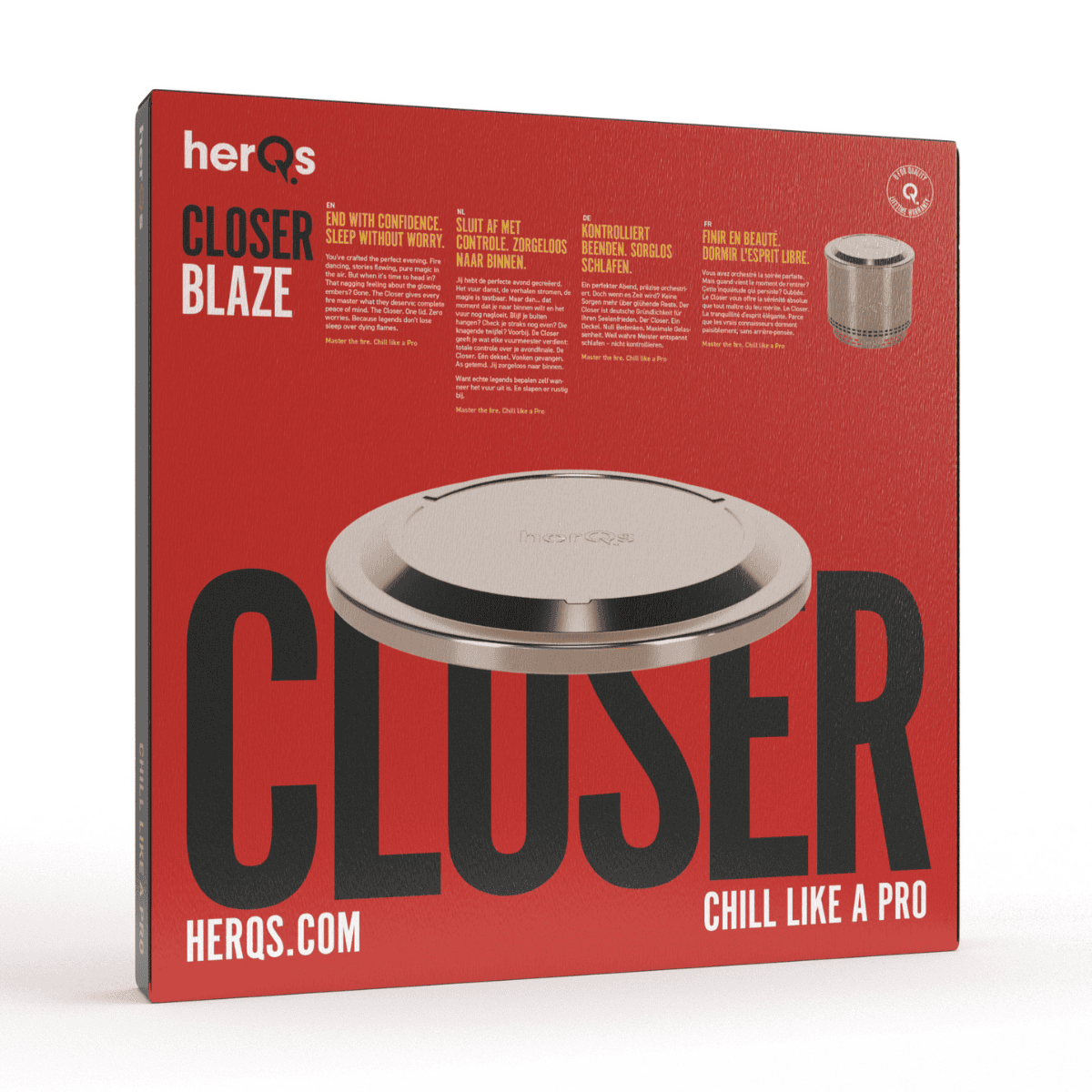 HerQs deksel voor vuurkorf Blaze