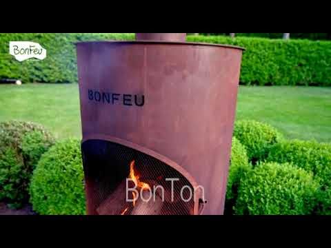 BonFeu BonTon 50 Zwart Tuinhaard