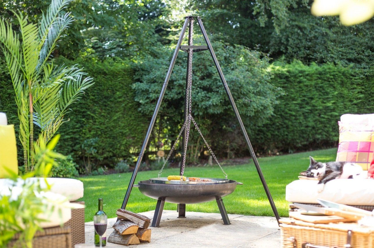 La Hacienda Driepoot met Grillrooster (172 cm)