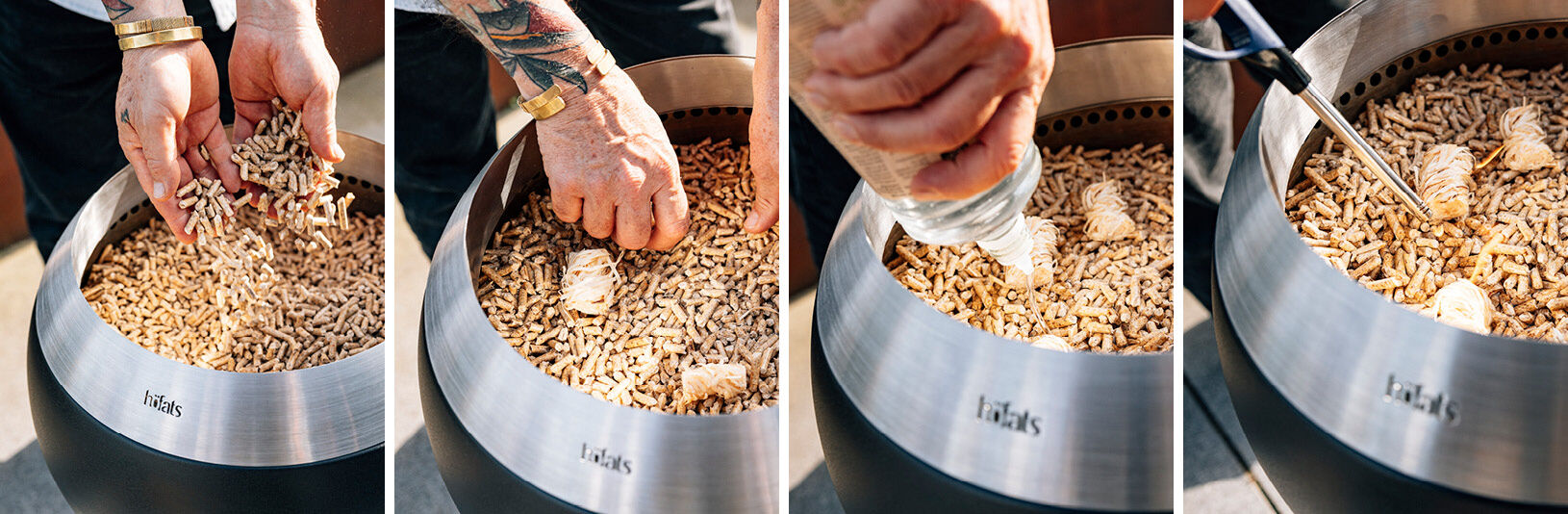 Höfats MOON 45 Rookvrije Vuurkorf Laag