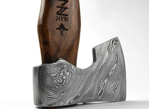 Njord Skade Damast Small Bijl Njord Skade Damast Small Bijl