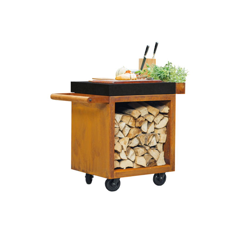 OFYR Mise en place Table Pro 65 Corten