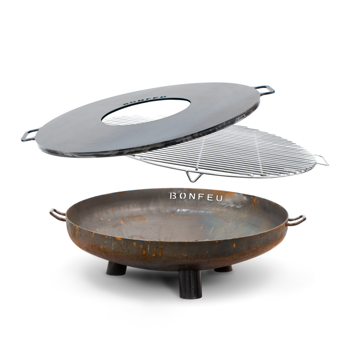 BonFeu Vuurschaal BonBowl Plus CortenStaal Ø80 cm