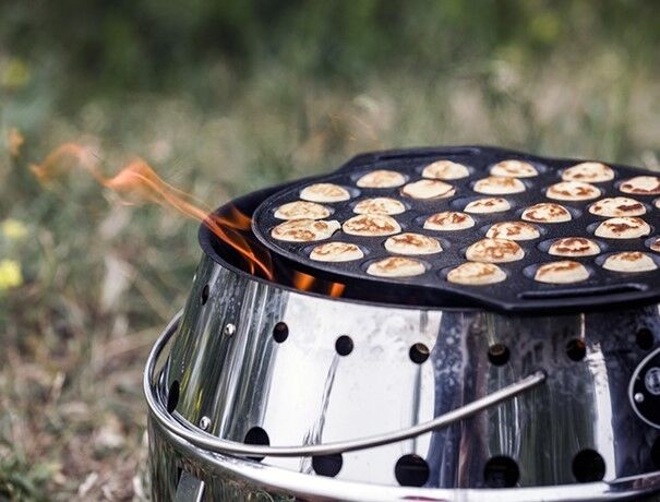 Petromax Gietijzeren Poffertjes Pan