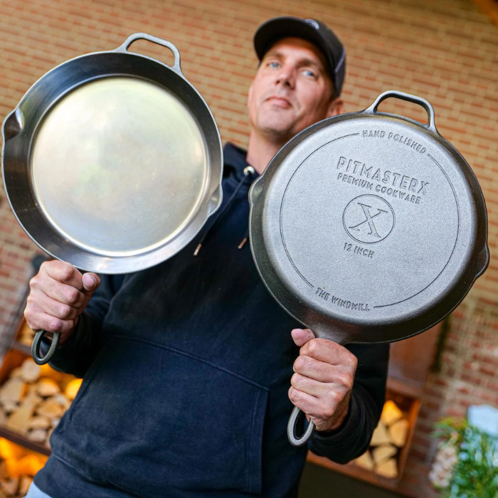 The Windmill PitmasterX 12 Inch Skillet