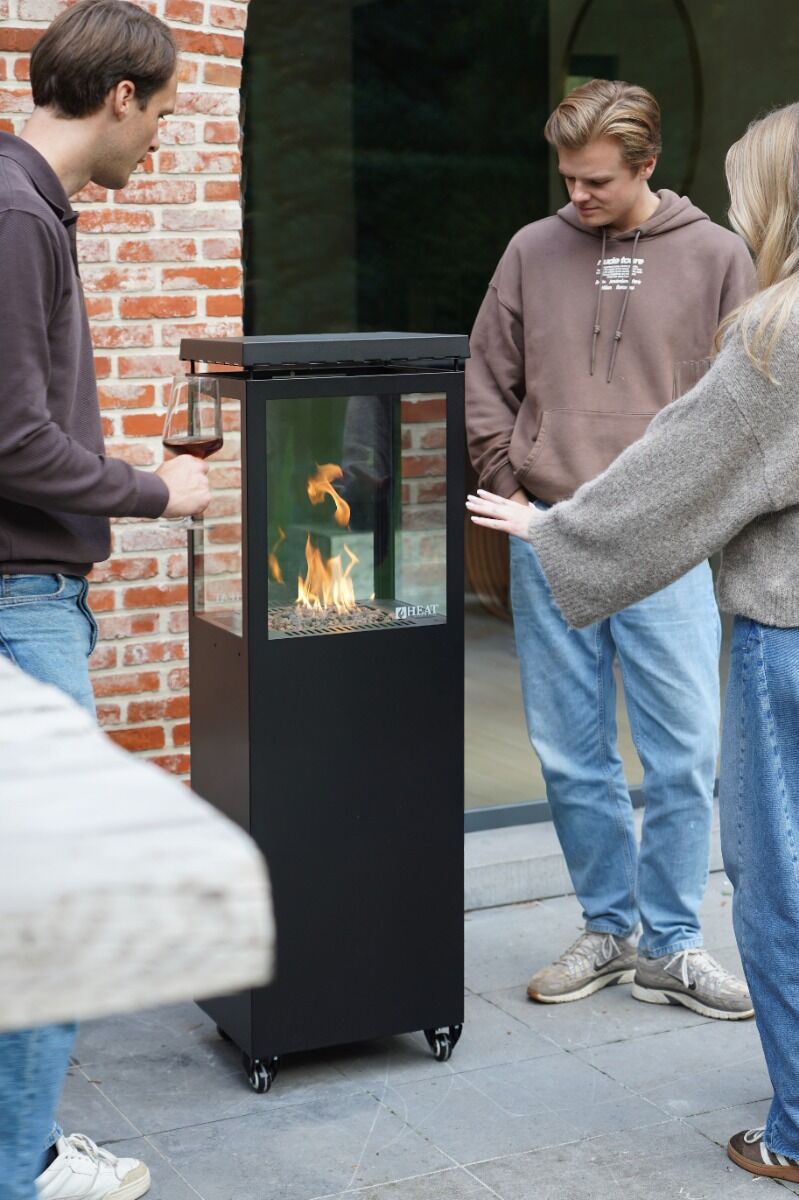 HEAT Outdoor Living Utevarme Terrashaard Zwart