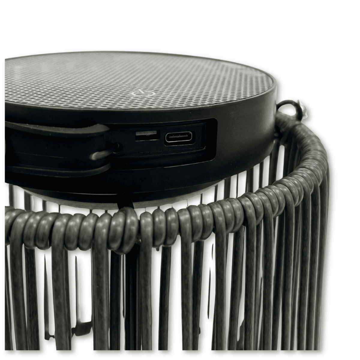 ZOLUNA solar vloerlamp Luca deep coal