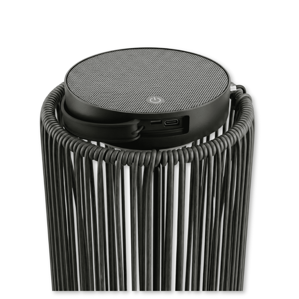 ZOLUNA solar vloerlamp Luca Grande deep coal