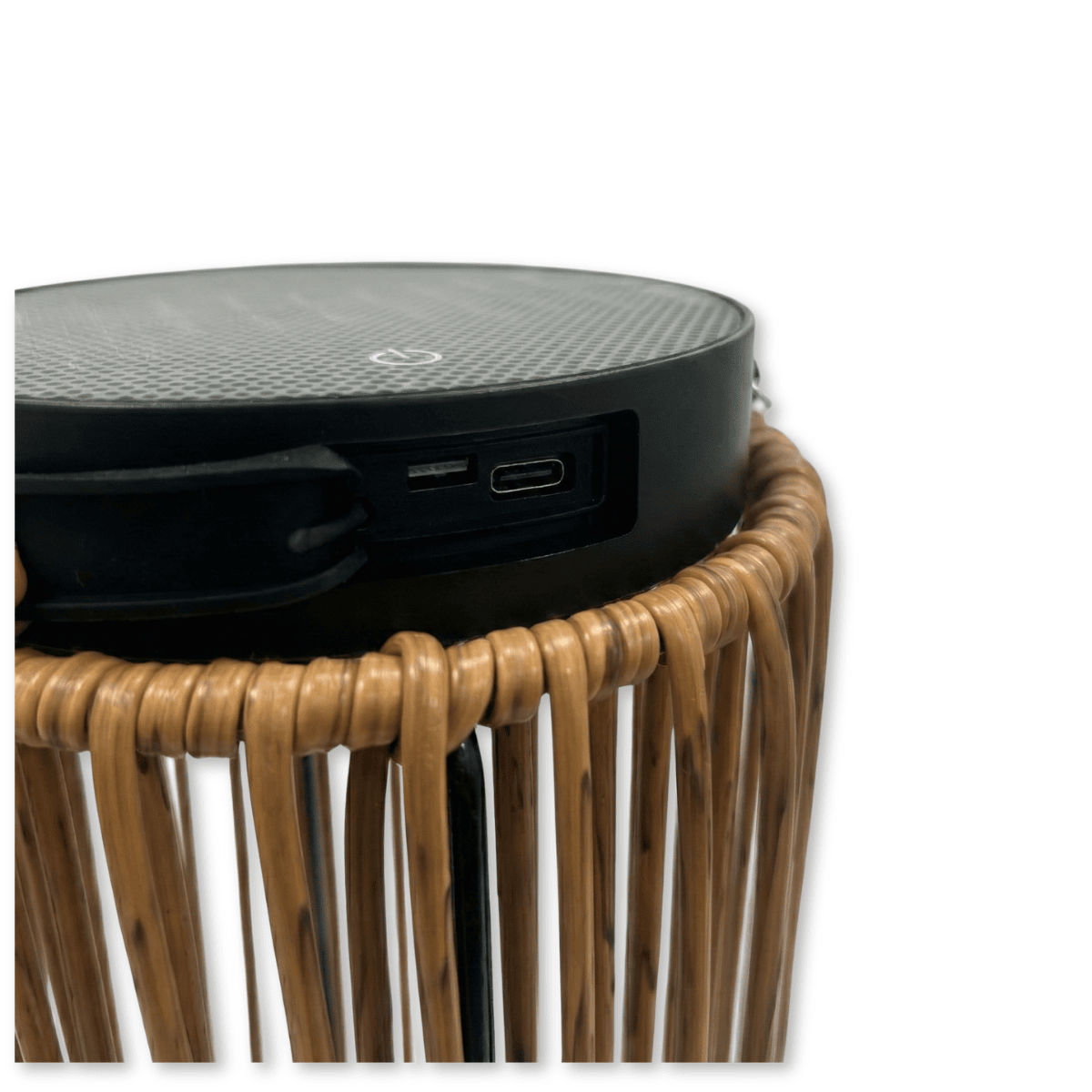 ZOLUNA solar vloerlamp Luca Grande light oak