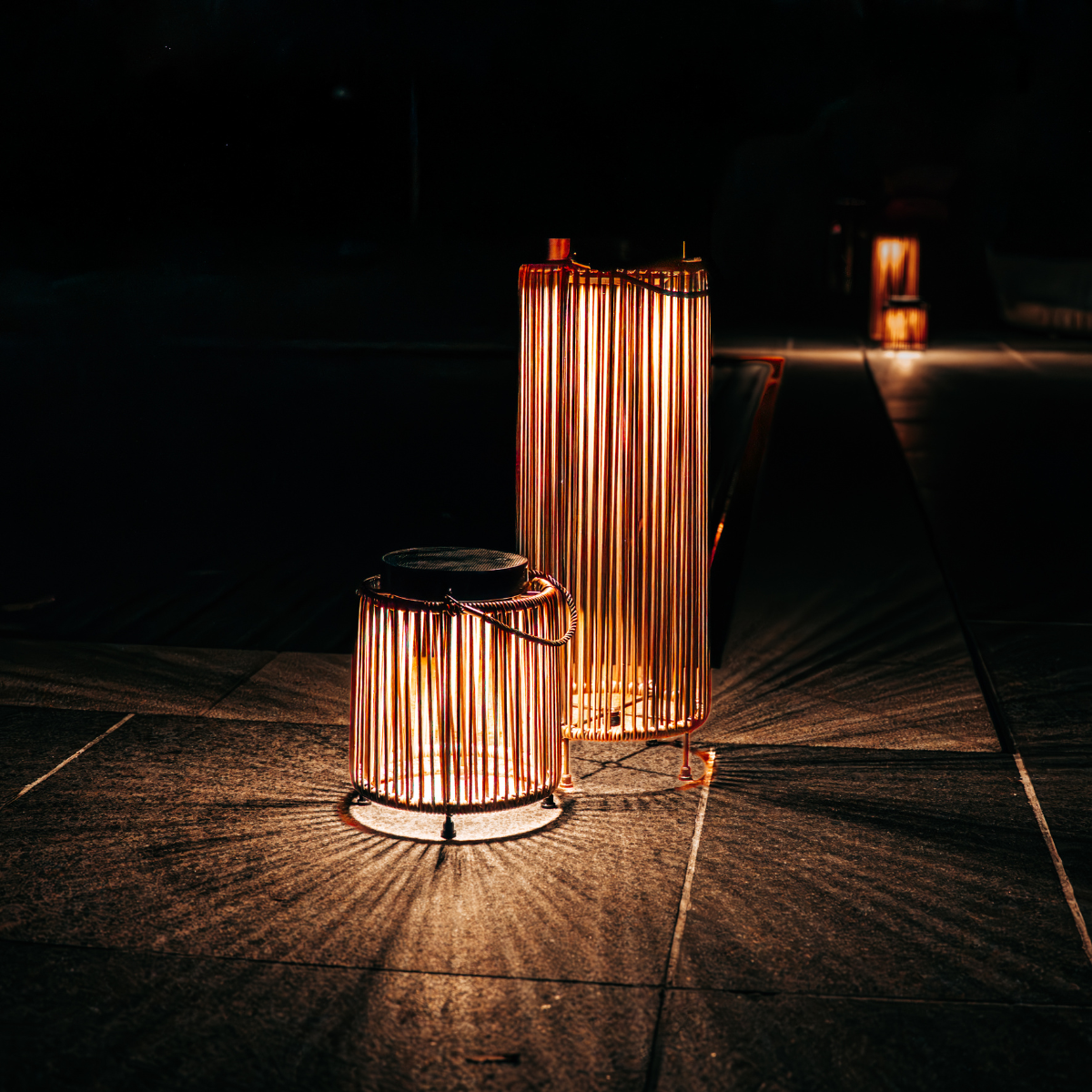 ZOLUNA solar vloerlamp Luca light oak
