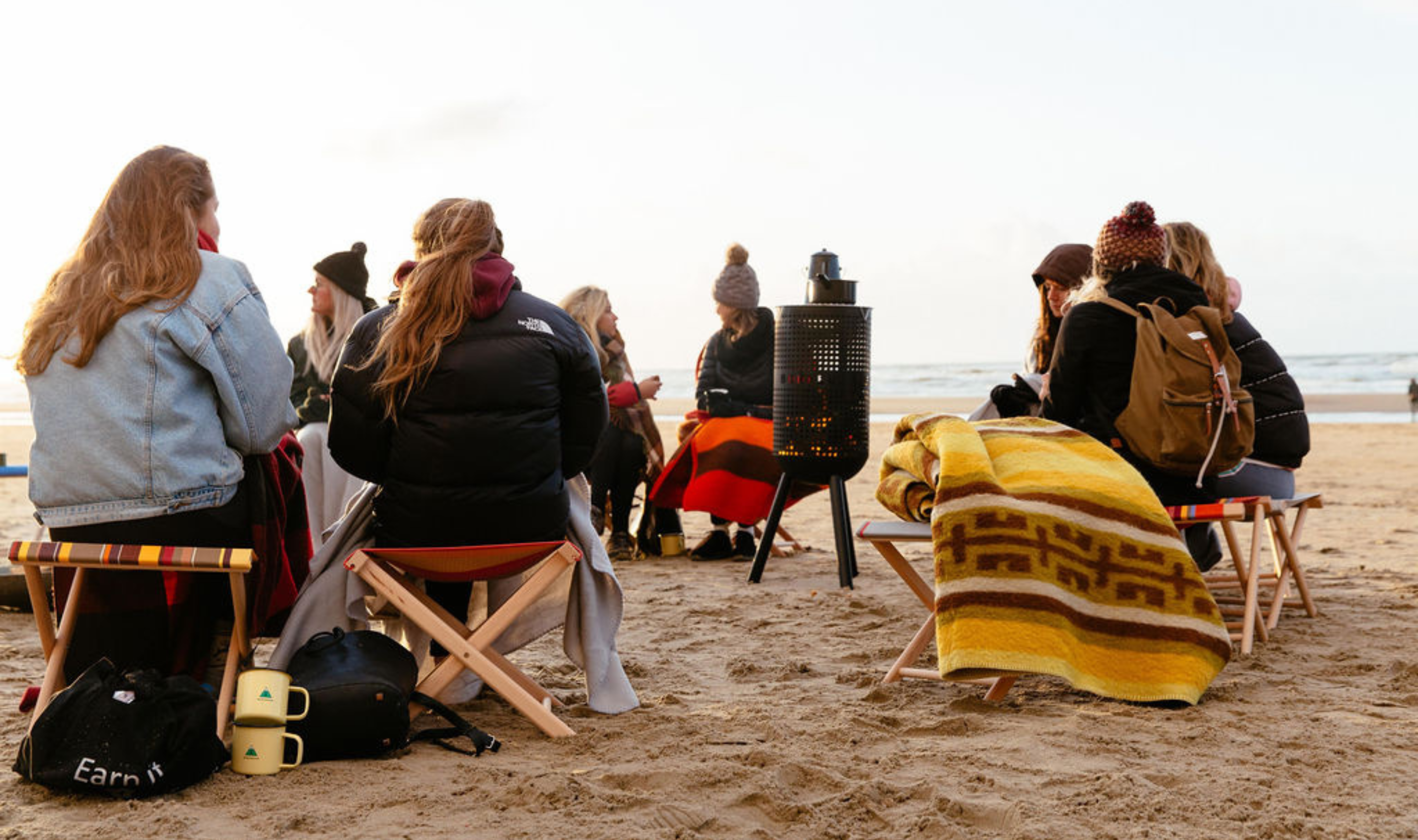 blijf warm bij de vuurschaal, tuinhaard of terrasverwarmer