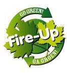 Logo Fire-Up Groen Logo Fire-Up Groen