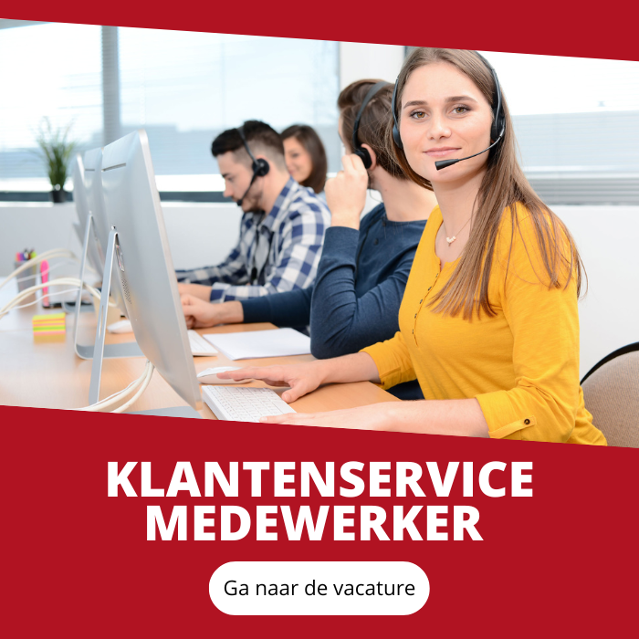 Klantenservice vacature Terrashaardshop.be